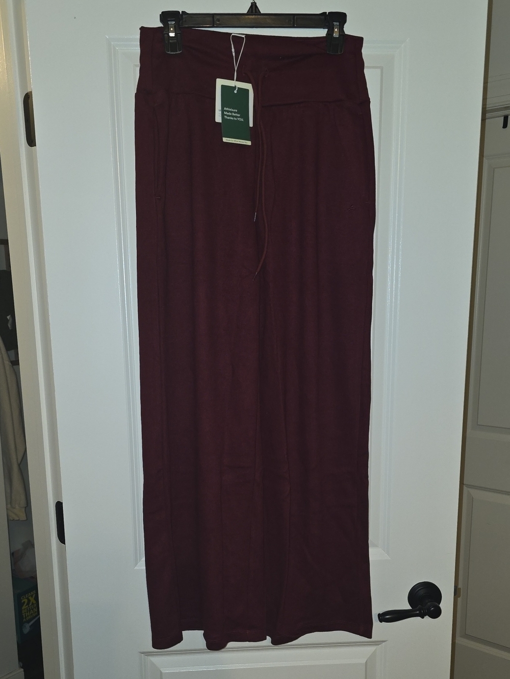 Halara High Waisted Tummy Control Knit Pant NWT MEDIUM